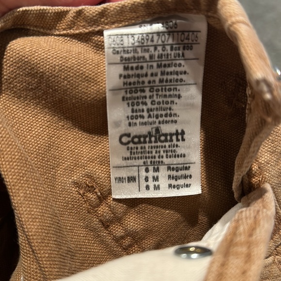Carhartt Baby Coveralls - Picture 3 of 3